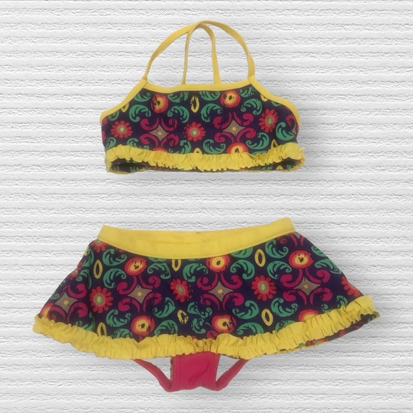 Hanna Andersson Two Piece Swimsuit - Picture 1 of 8